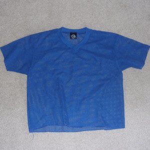 Vintage Mens Mesh Half shirt Size Large 42-44